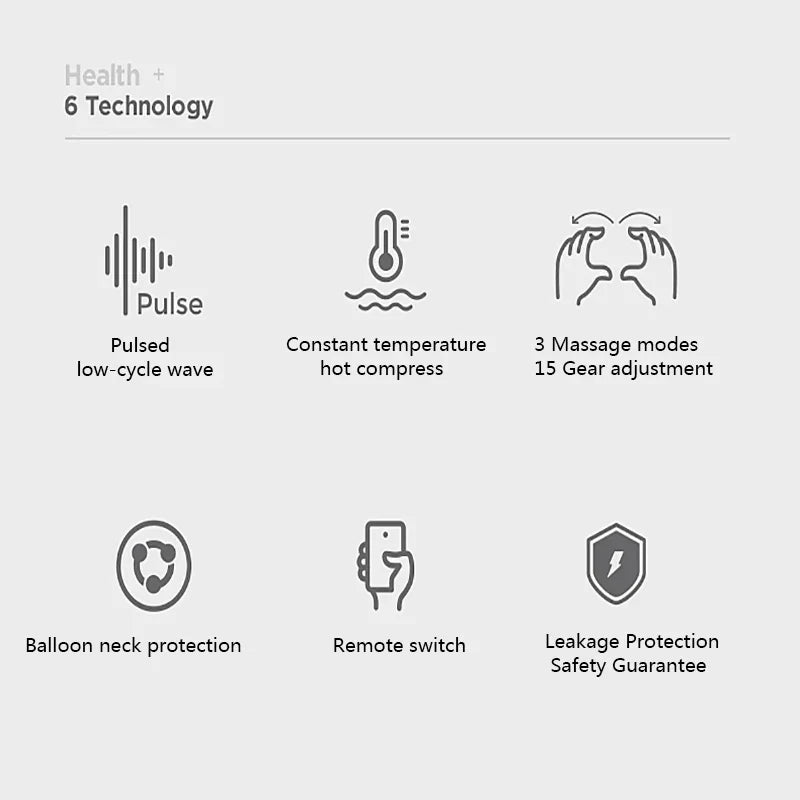 NackMagic- Trådlös nackmassager