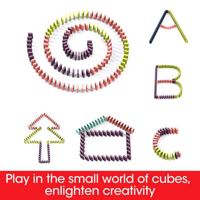 Elektriskt Domino Tåg – Kreativ Leksak för Barn