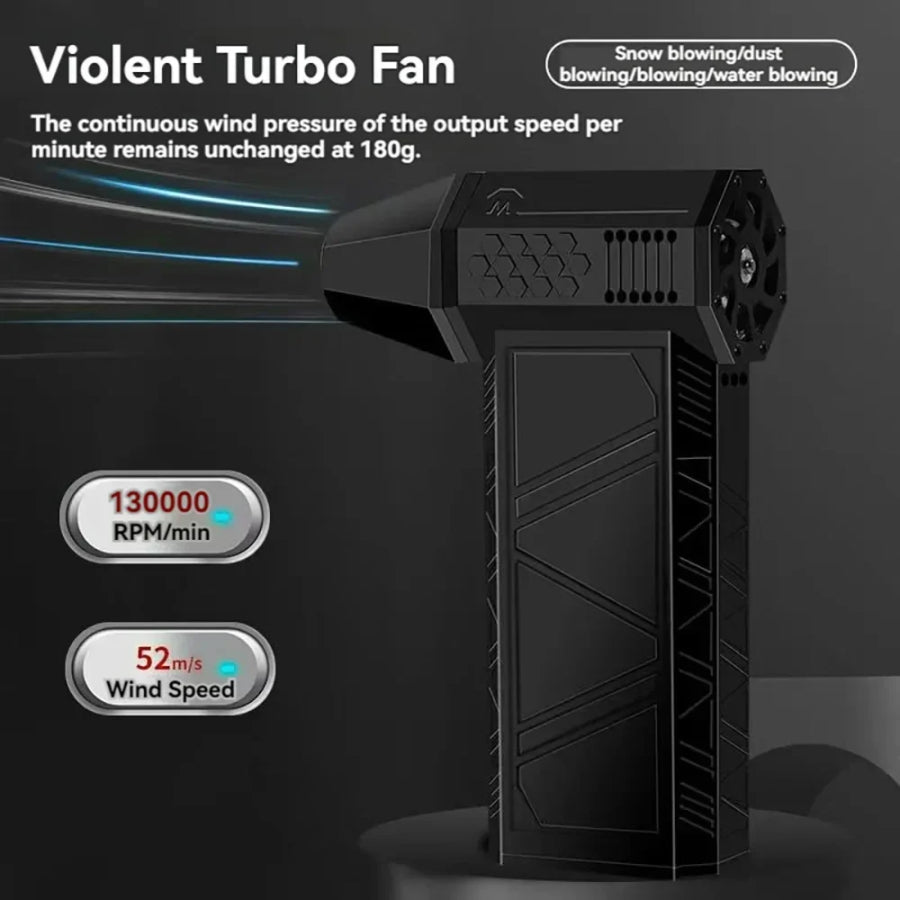TurboBlås - Mini turbo jetfläkt portabel luftblåsare
