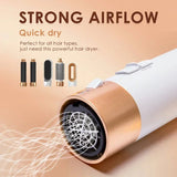 AirStyler -5-i-1 professionell negativjon-hårstyler