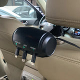 SmartDrag- 3-i-1 indragbar laddstation för baksätet i bilen
