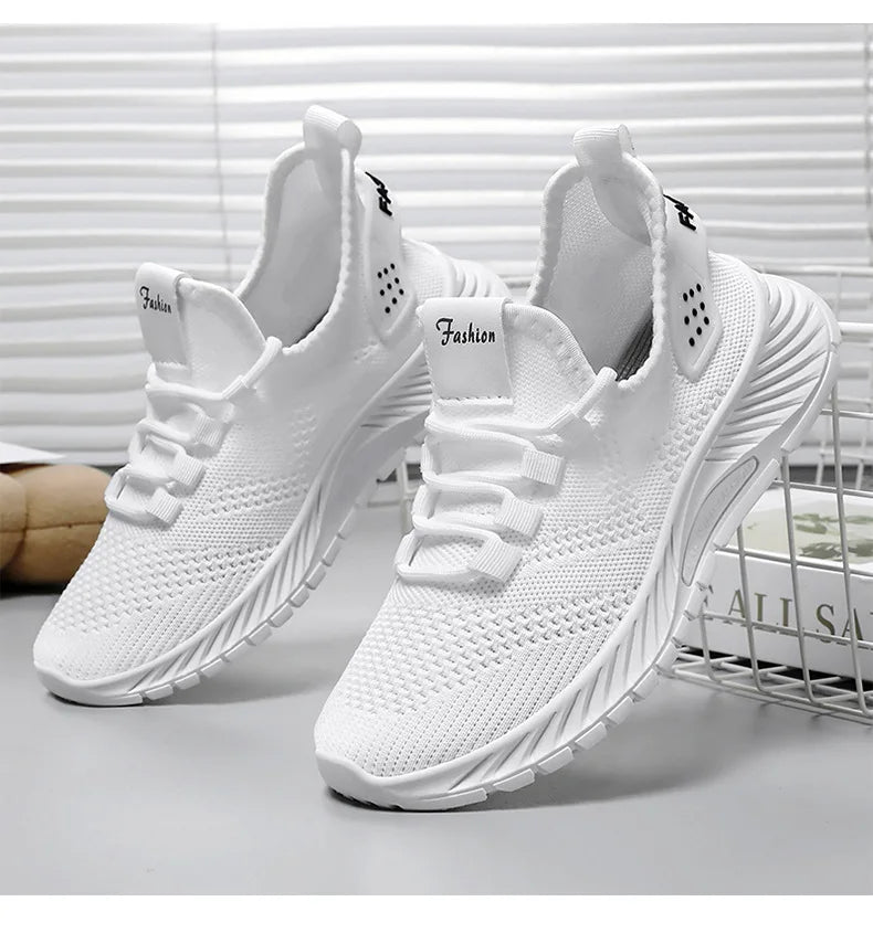 👉 2025 Dam­skor  – Flätstickade casualskor – Bekväma och andningsbara sneakers för kvinnor