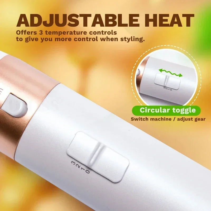 AirStyler -5-i-1 professionell negativjon-hårstyler