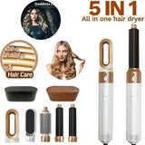 AirStyler -5-i-1 professionell negativjon-hårstyler