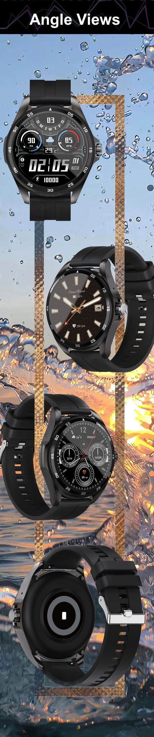 SyncWatch-Kombinerad smartwatch och Bluetooth-headset